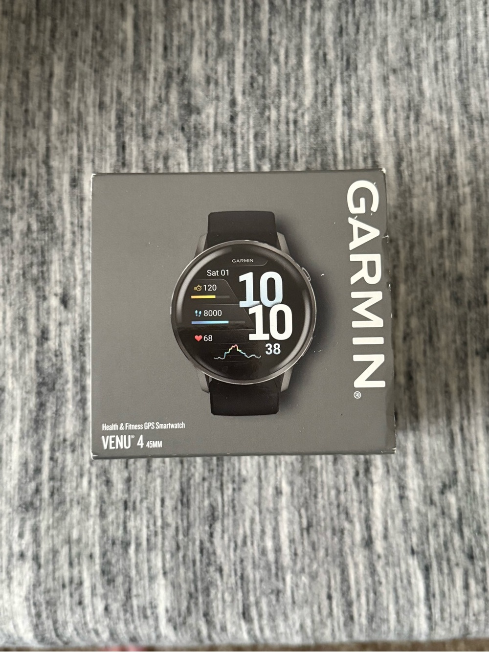 Garmin Venu 4 Smartwatch - Black